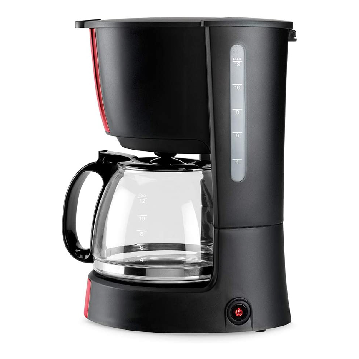 Solac Stillo SL4029, Coffee Maker, 12 Cups, Metallic Red